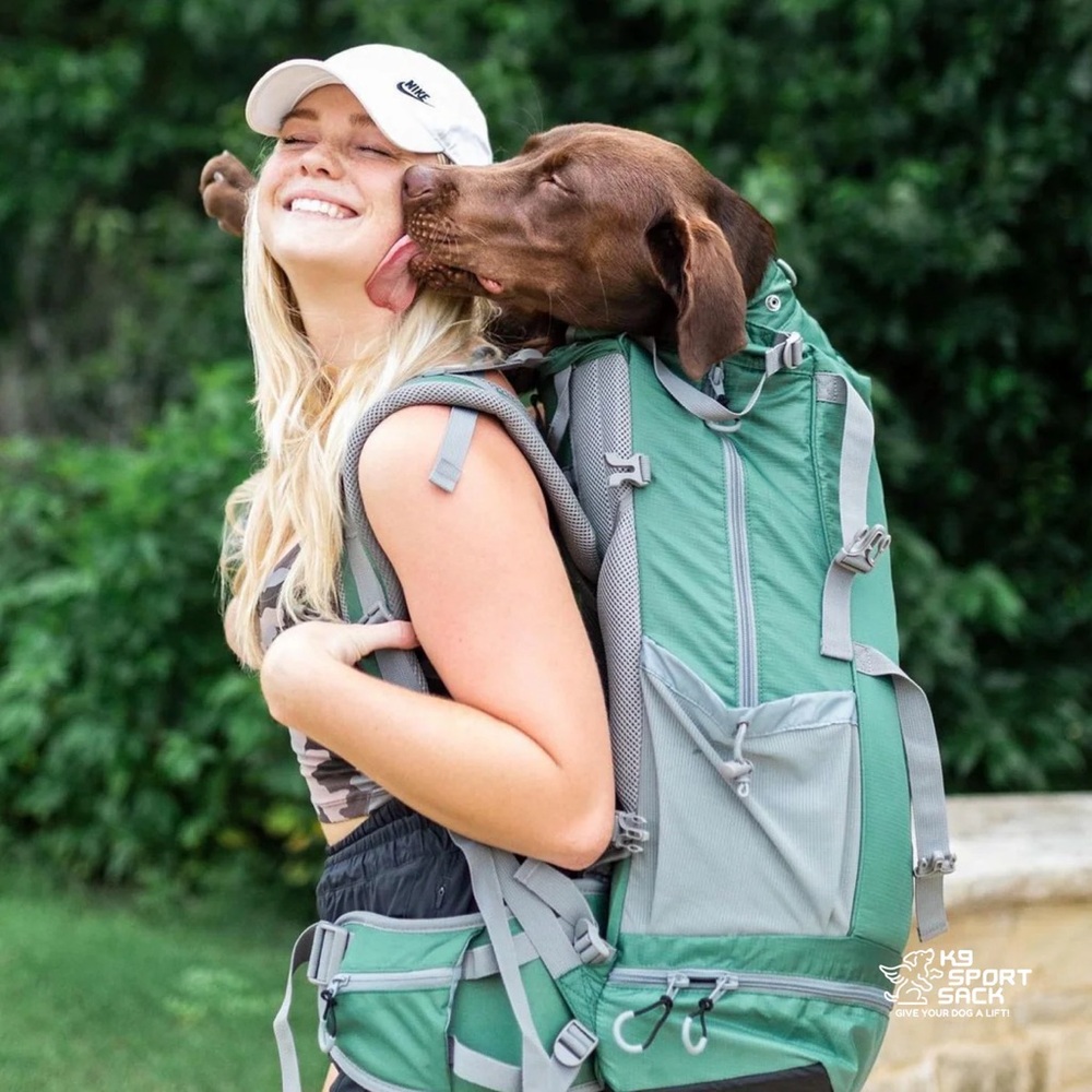 K9 Sport Sack - Kolossus- Green Dog Carrier Backpack